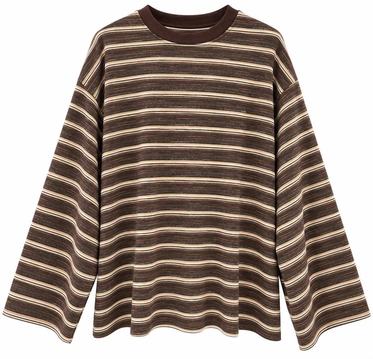 T-shirt Mille righe Over