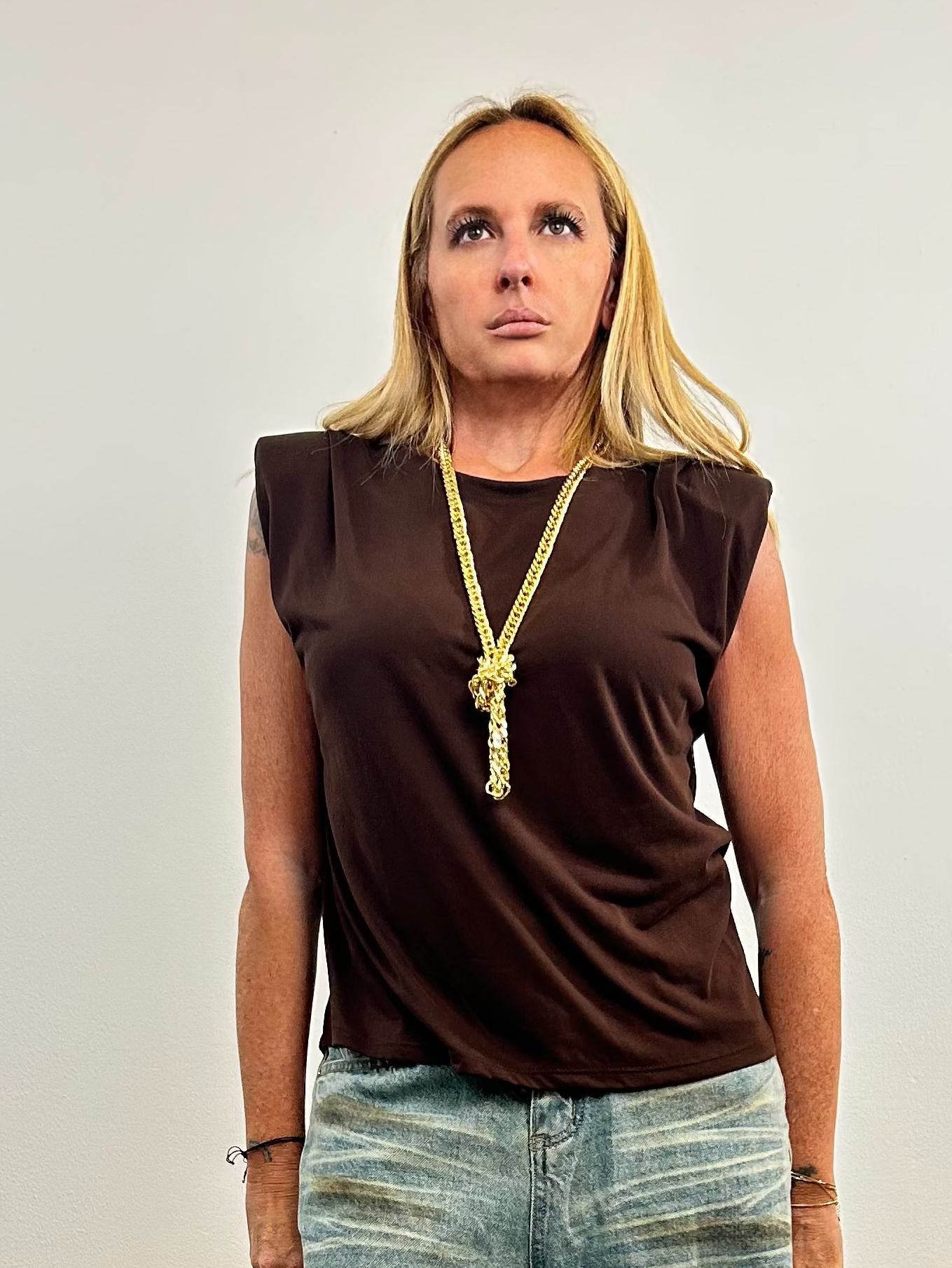 T-shirt spalline