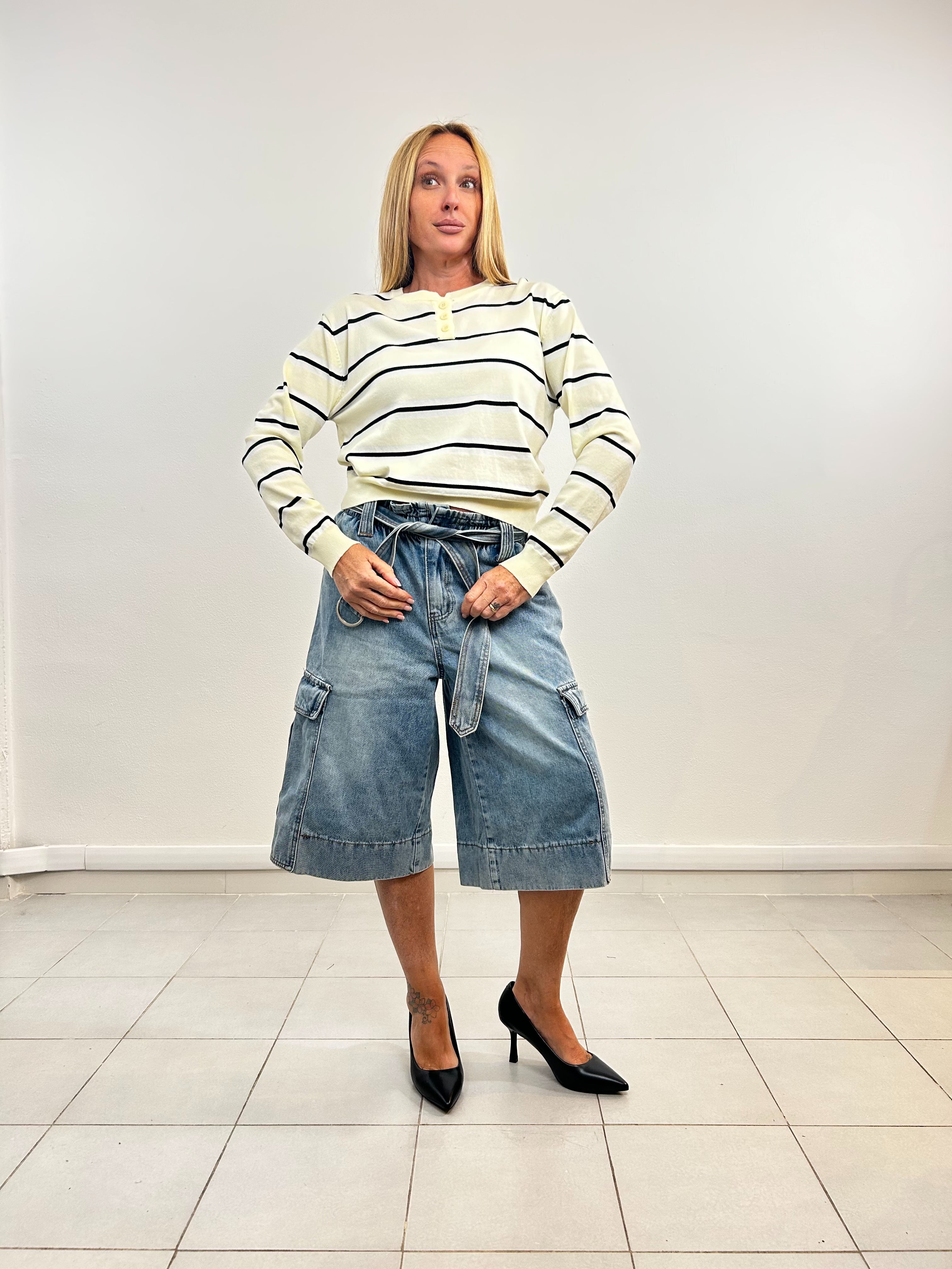 Pull cotone serafino