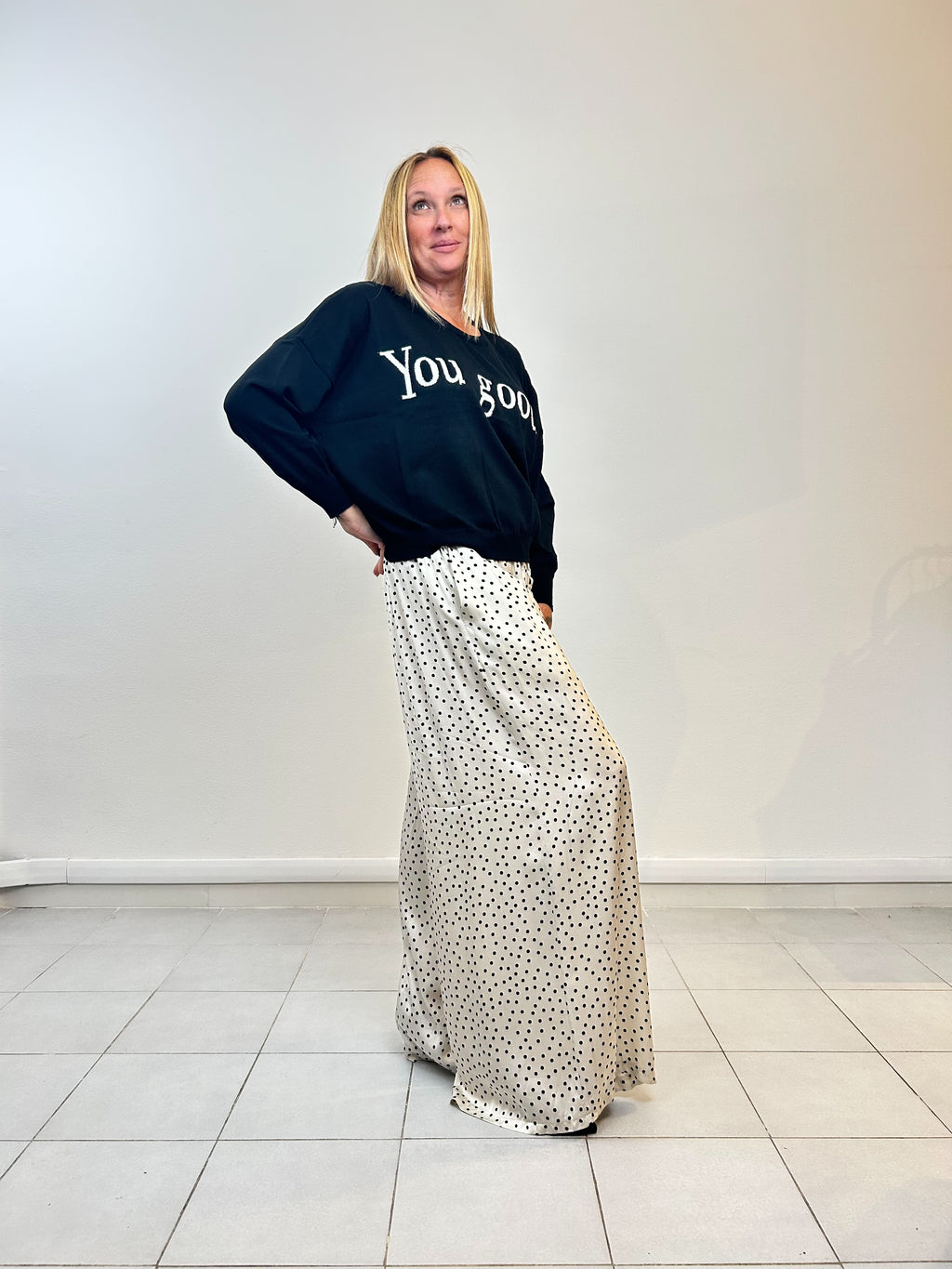 Pantaloni Pois
