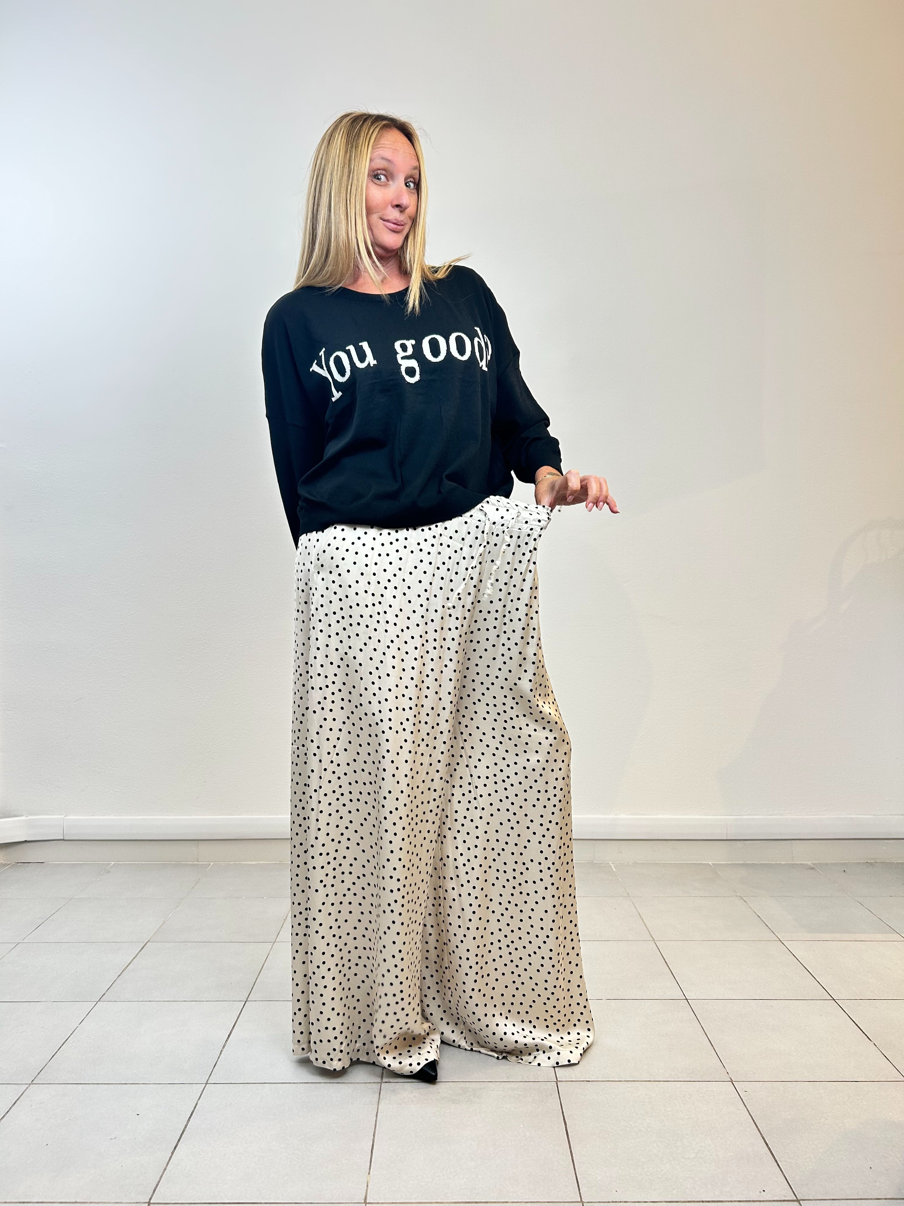 Pantaloni Pois