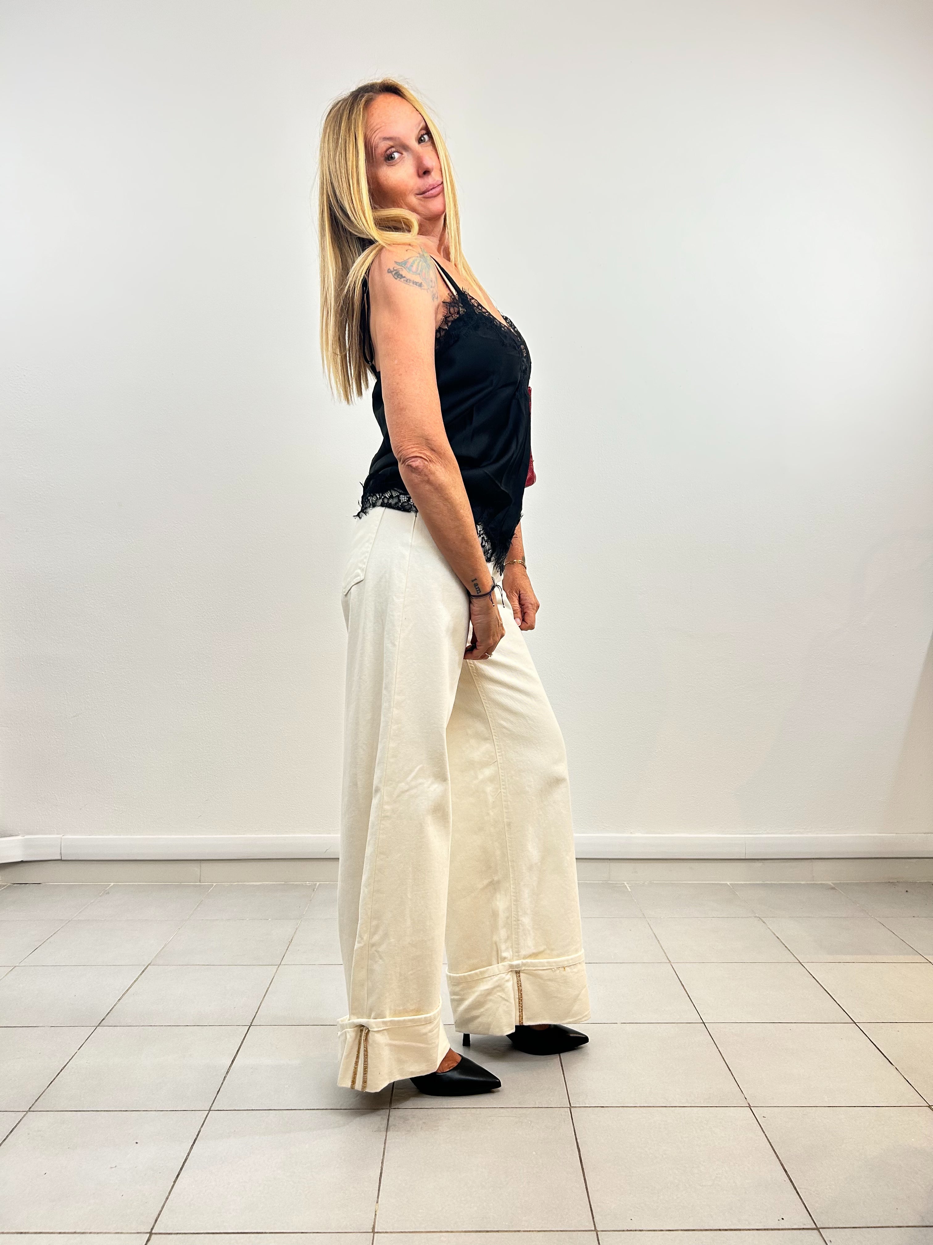 Jeans Risvoltone