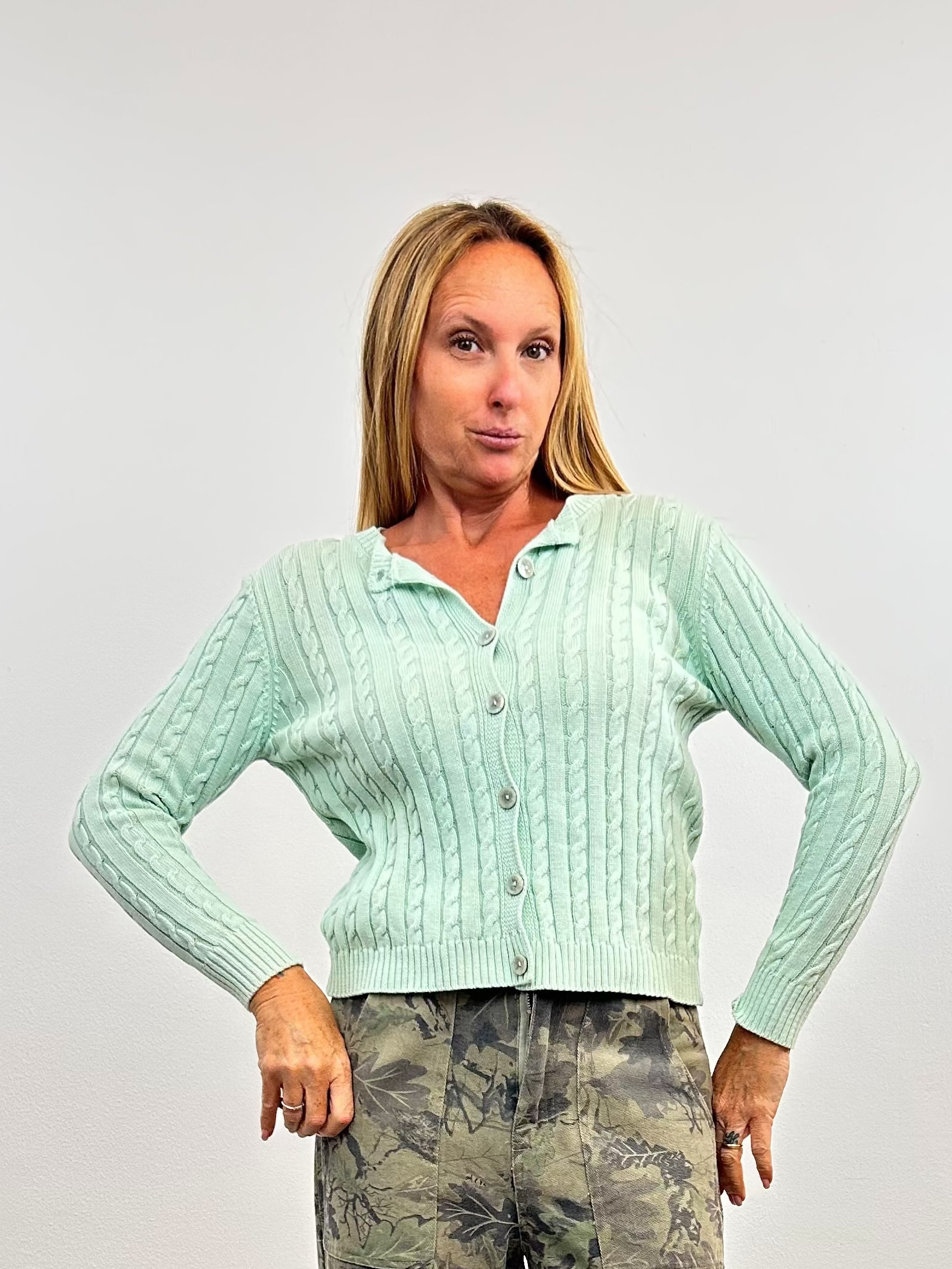 Cardigan cotone